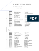 Pin Diagram For The 300ZX (Z32) Engine Control Unit: January 5, 2009