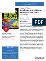 Geophysics For The Mineral Exploration G PDF