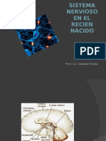 Sistema Nervioso en El Recién Nacido.