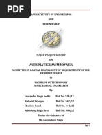 Automatic Lawn Mower Project Report