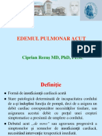 Edemul Pulmonar Acut: Ciprian Rezuş MD, PHD, Fesc