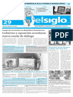 Edición Impresa El Siglo 29-05-2016