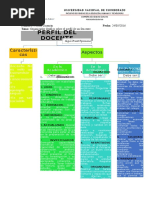 Organizador Grafico Del Perfil Del Docente