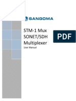 STM-1 Mux Sonet/Sdh Multiplexer: User Manual