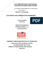 A Comparison of Timing Methods in Orthogonal Frequency Division Multiplexing (Ofdm) Systems