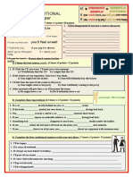 First Conditional Test Paper: If You Eat Too Much