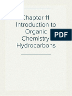 Chapter 11 Introduction To Organic Chemistry: Hydrocarbons