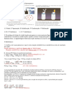 Resolução Da Lista de Termoquimica