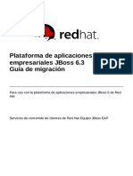 JBoss Enterprise Application Platform 6.3 Migration Guide Es ES