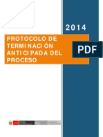 Protocolo de Terminación Anticipada