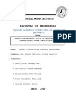 Proyecto de Inversion Galletas A Base Productos Andinos Quinua Avena Cañihua Kiwicha