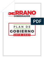 Plan de Gobierno 2016-2021 Enrique Serrano