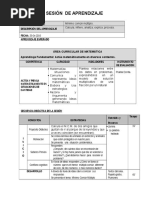 SESIÓN de APRENDIZAJE - Minimo Comun Multiplo