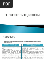 El Precedente Judicial