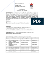 Plan Comision de Finanzas