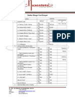 Daftar Harga Cuci Karpet Nusantara Cleaning