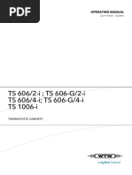 WTW Incubator TS 606-2