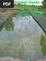 Growel Guide To Fish Ponds Construction & Management