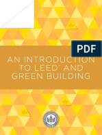 Introduction To Leed and Green Buildings