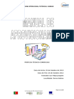 Manual Aprovisionamento