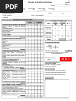 Formato de Auditoria Efectiva Oficial Pemex Con Formulas