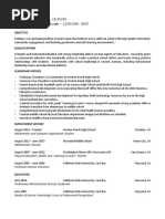 Stephen Theall Adminstration Resume