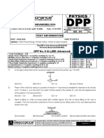 Revision Plan-II (DPP # 4) - Physics - English