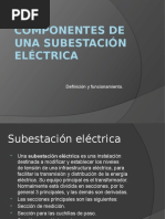 Componentes de Una Subestación Eléctrica