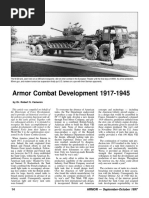 Armor Combat Development 1917-1945 - Robert Cameron