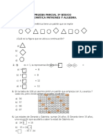 Prueba Patrones y Algebra