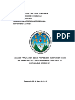 Propiedades de Inversion Tratamiento Contable en Guatemala - Fredi Fuentes