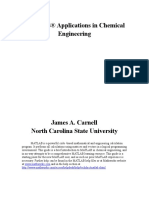 MATLAB® Applications in Chemical Engineering