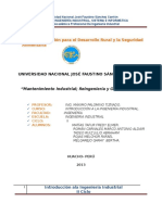 Mantenimiento-Reingenieria y Globalizacion