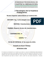 Reporte Técnico de Cimentaciones