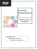 Manganese Oxidation States