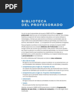 Biblioteca Del Profesorado