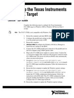 Setting Up The Texas Instruments 6711 DSK Target: Labview DSP Module