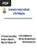 Construction Industry Authority of The Philippines - 34 Page PDF