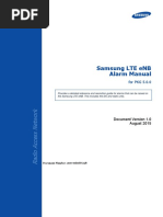 Samsung LTE ENB Alarm Manual For PKG 5.0.0 - v1.0