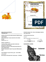 Undangan Pengucapan Syukur Kolom 28