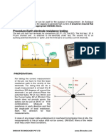 Earth Electrode Resistance Testing