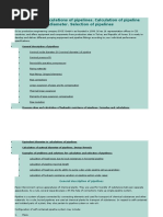 Hydraulic Calculations of Pipelines