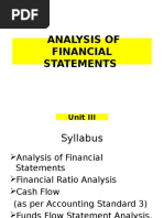 Mba - Afm - Analysis of Financial Statements