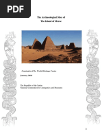 The Archaeological Sites of Meroe