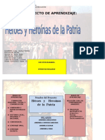 Proyecto Héroes y Heroínas de La Patria. 2