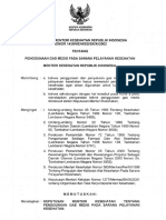 KMK 1439 1102 Gas Medis Pada Sarana Pelayanan Kesehatan