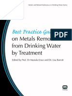 Best Practice Guide On Metals Removal From Drinking Water by Treatment - Prof. DR Mustafa Ersoz, Dr. Lisa Barrott (IWA, 2012) PDF