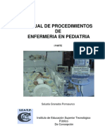 Procedimientos en Enfermeria en Pediatria