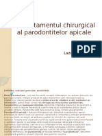 Tratamentul Chirurgical Al Parodontitelor Apicale