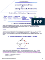 Las Seis Funciones Trigonometrícas